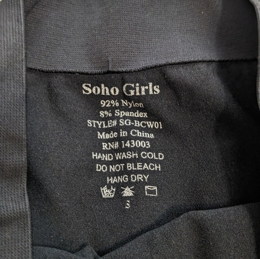 Soho girls leggings size small - Picture 4 of 4